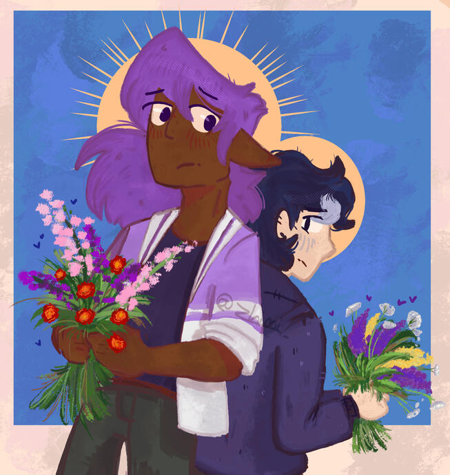 Ghost Knife Week Day 5 (Flowers) Ghost Knife Week Day 5 (Flowers)