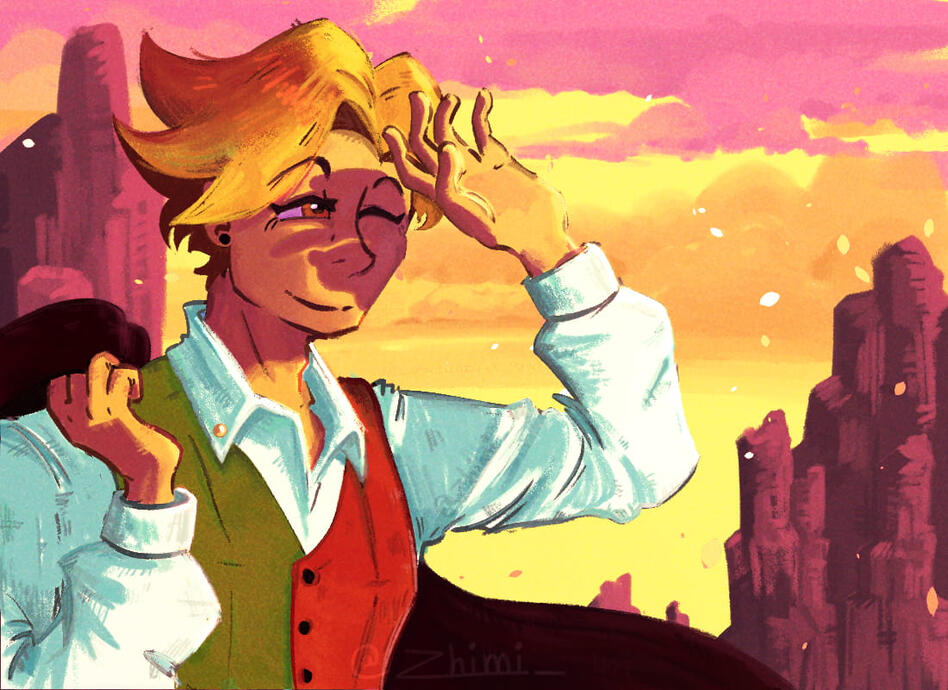 Sunset | Deltarune